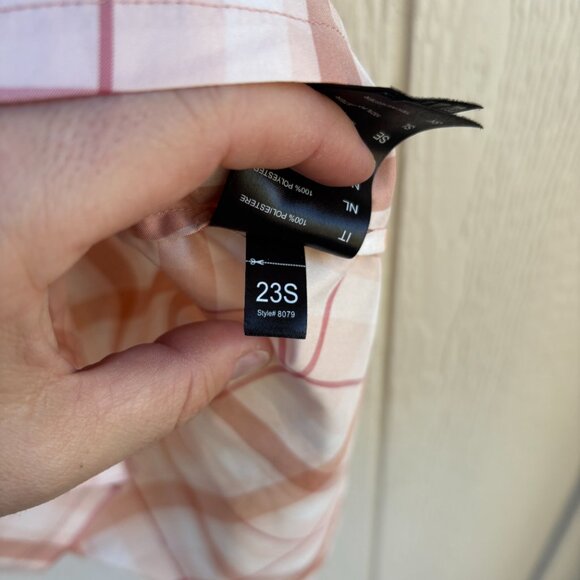 Kuhl Short Sleeve Kamp Shirt Women's XL Sandstone Plaid Lightweight Outdoor - Picture 3 of 7